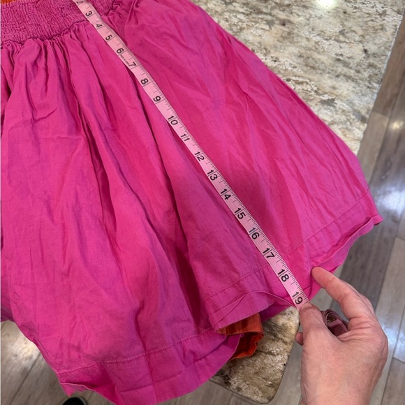 Gap skirt reversible pink and orange mini skirt size M N1.2 - Picture 10 of 11